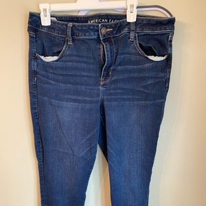 American Eagle 18 long skinny jeans